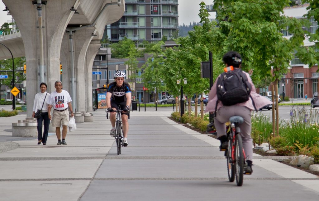 Biking in City Centre
